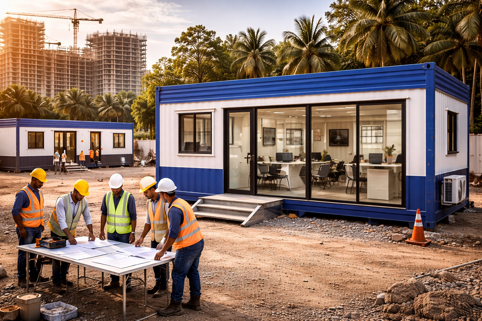 workspace solutions for construction sites view 2